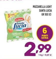 Galbani - Mozzarella Light Santa Lucia