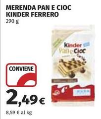 Ferrero - Merenda Pan E Cioc Kinder