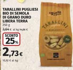 Libera Terra - Tarallini Pugliesi Bio Di Semola Di Grano Duro