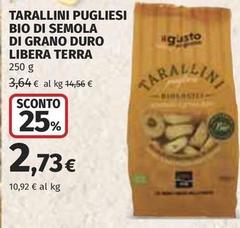 Libera Terra - Tarallini Pugliesi Bio Di Semola Di Grano Duro