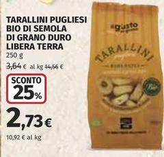 Libera Terra - Tarallini Pugliesi Bio Di Semola Di Grano Duro