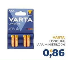 Varta - Longlife AAA Ministilo 