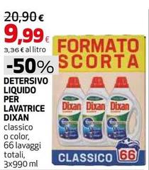 Dixan - Detersivo Liquido Per Lavatrice