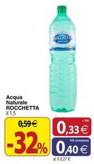 Rocchetta - Acqua Naturale
