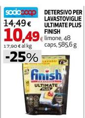 Finish - Detersivo Per Lavastoviglie Ultimate Plus