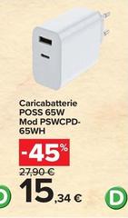 Caricabatterie Mod PSWCPD- 65W