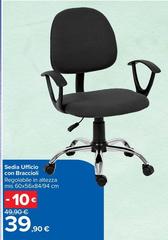 Sedia Ufficio Con Braccioli