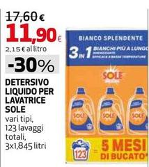 Sole - Detersivo Liquido Per Lavatrice