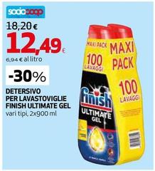 Finish - Detersivo Per Lavastoviglie Ultimate Gel