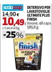 Finish - Detersivo Per Lavastoviglie Ultimate Plus