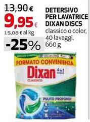 Dixan - Detersivo Per Lavatrice Discs