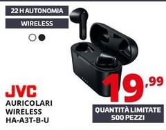 Jvc - Auricolari Wireless HA-A3T-B-U 