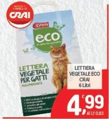 Crai - Lettiera Vegetale Eco