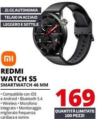 Xiaomi - Redmi Watch S5 Smartwatch 46 Mm