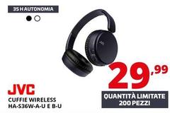 Jvc - Cuffie Wireless HA-S36W-A-U E B-U