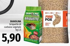 Diavolina - Briquette Di Carbone Vegetale