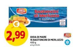 Gioia di mare - 15 Bastoncini Di Merluzzo