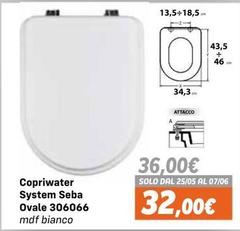 Solo - Copriwater System Ovale 306066