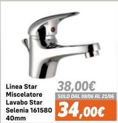 Linea -  Miscelatore Lavabo Star Selenia 161580 40mm