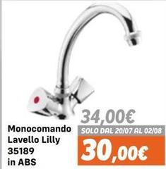 Solo - Monocomando Lavello Lilly 35189 In Abs