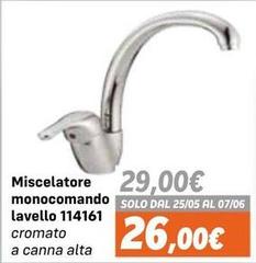 Solo - Miscelatore Monocomando Lavello 114161