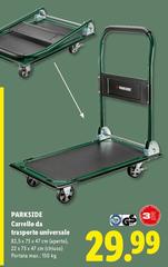Parkside - Carrello Da Trasporto Universale