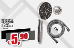 Doccetta 5 Funzioni + Tubo Flessibile