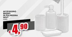 Accessorio Bagno In Poliresina Next
