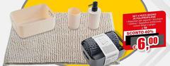 Set 4 Pezzi Bagno In Polipropilene