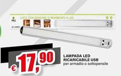 Lampada Led Ricaricabile Usb