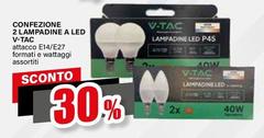 V-Tac - Confezione 2 Lampadine A Led