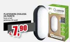 ON - Plafoniera Ovaleda Da Parete