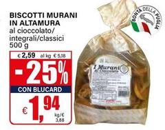 Biscotti Murani In Altamura 