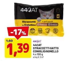 44cat - Straccetti Gatto Coniglio/ Agnello