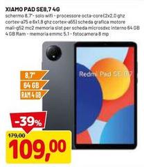 Xiaomi - Pad Se8,7 4g