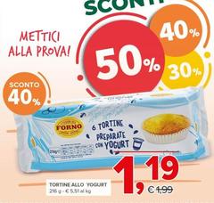 Cuor di terra - Tortine Allo Yogurt