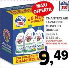 Chanteclair - Lavatrice Muschio Bianco