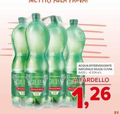 Giulia - Acqua Effervescente Naturale