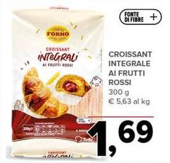 Cuor di terra - Croissant Integrale Ai Frutti Rossi