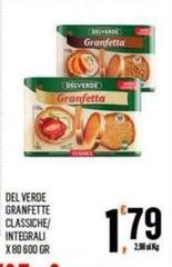 Del Verde - Granfette Classiche/ Integrali
