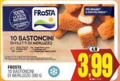 Frosta - 10 Bastoncini Di Merluzzo