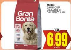 Monge - Gran Bontà Crocchette Con Manzo