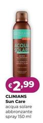 Clinians - Sun Care Acqua Solare Abbronzante Spray