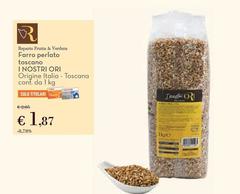 I Nostri Ori - Farro Perlato Toscano