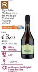 Cavicchioli - Pignoletto Modena DOC Tre Medaglie