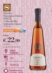 Be - Passito Romagna Albana Colle Del Re Umberto Cesari