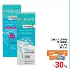 Clinians - Crema Corpo