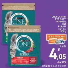 Purina - Croccantini Per Gatti Bifensis One
