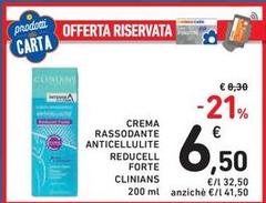Clinians - Crema Rassooante Anticellulite Reducell Forte