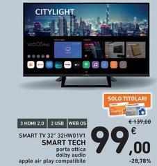 Smart technologies - Smart Tv 32